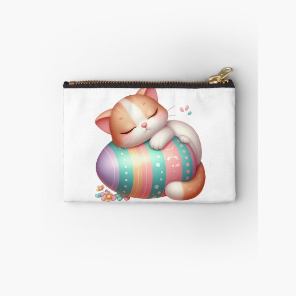 Item preview, Cute Cat Sleeping on an Egg designed and sold by Munsonlookfor.