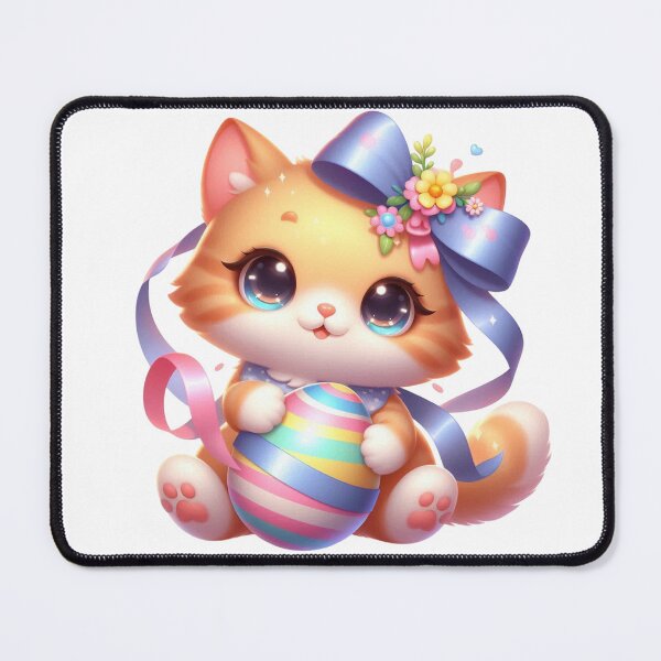 Item preview, Adorable Kitten with Ribbon designed and sold by Munsonlookfor.