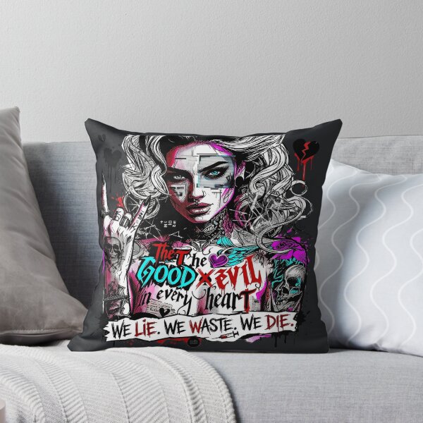 Item preview, Blonde Woman Showing Horns Collage designed and sold by Voodoo Store Paranormal Collections.