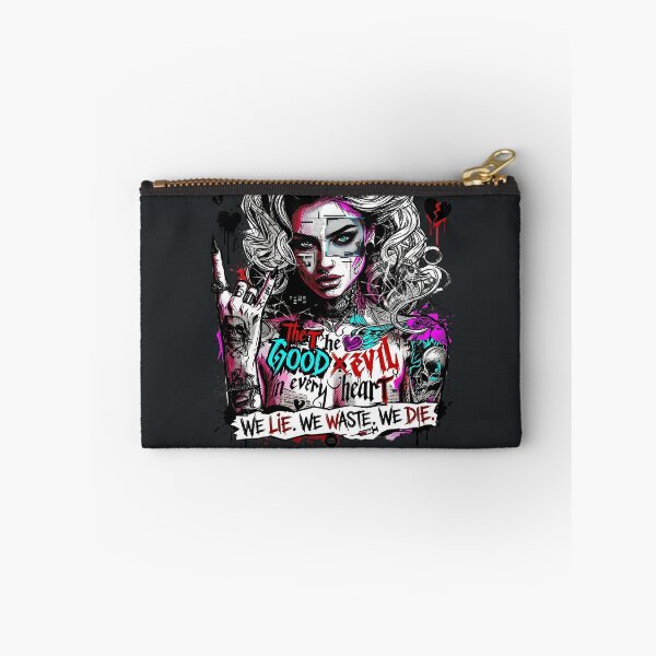 Item preview, Blonde Woman Showing Horns Collage designed and sold by Voodoo Store Paranormal Collections.