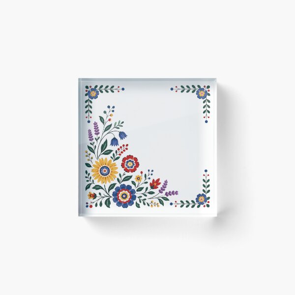 Item preview, Decorative Floral Corner Ornament designed and sold by PetalGarden.