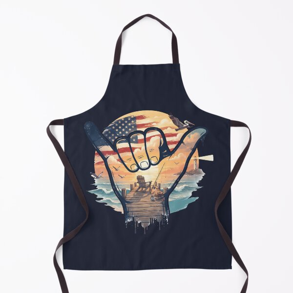 Item preview, USA Shaka Coastal Fishing Lighthouse designed and sold by MythicCotton.
