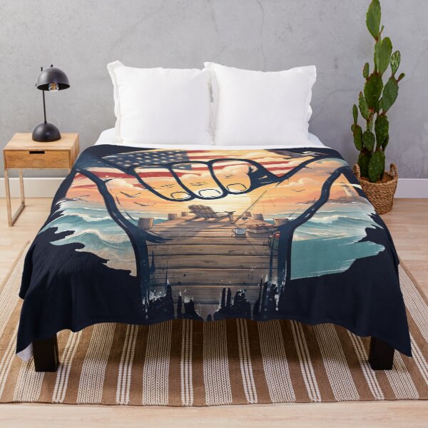 Item preview, USA Shaka Coastal Fishing Lighthouse designed and sold by MythicCotton.