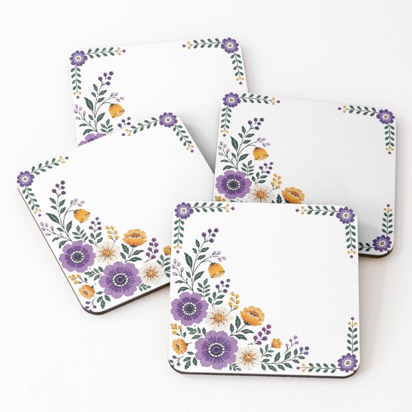 Item preview, Folk Flower Frame designed and sold by PetalGarden.