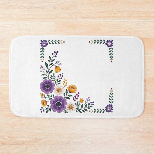 Item preview, Folk Flower Frame designed and sold by PetalGarden.