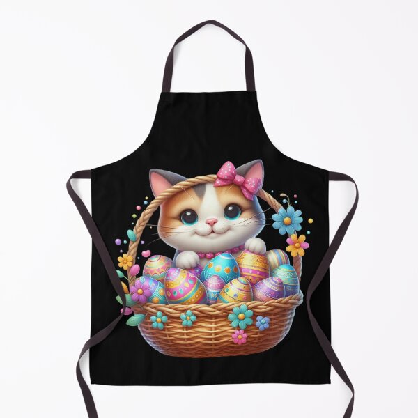 Item preview, Cute Kitten in Easter Basket designed and sold by Munsonlookfor.
