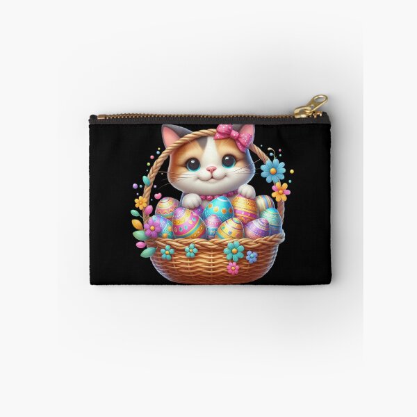 Item preview, Cute Kitten in Easter Basket designed and sold by Munsonlookfor.