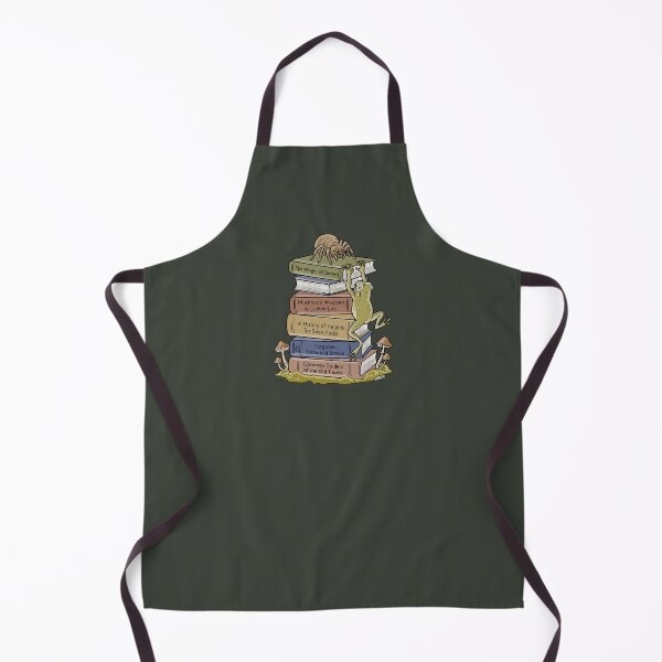 Item preview, Frog Climbing Book Stack – Cottagecore Goblincore Cute Frog Reading Bookish Art Design designed and sold by LeshanArt.