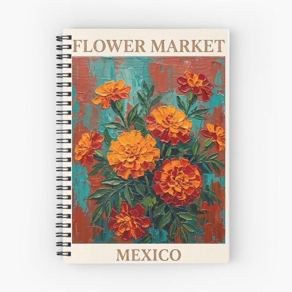 Aperçu de l'œuvre Marché aux fleurs de Mariglod, Mexique créée et vendue par nirinalovell.
