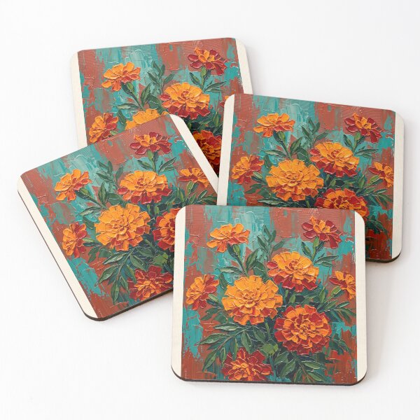 Item preview, Mariglod Mexico Flower Market designed and sold by nirinalovell.