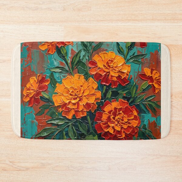 Item preview, Mariglod Mexico Flower Market designed and sold by nirinalovell.