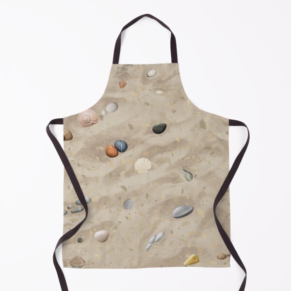 Item preview, Pebbles and shells sandy beach designed and sold by Zestypickles.