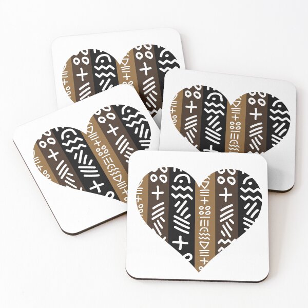 Item preview, African Bogolan Geometric Pattern  designed and sold by Wolagno.