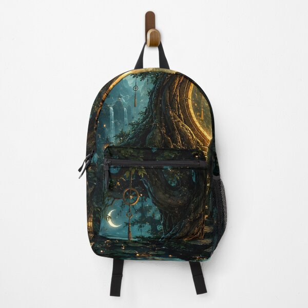 Item preview, Mystical Tree Portal Moonlit Journey designed and sold by Drift Pattern Studio.