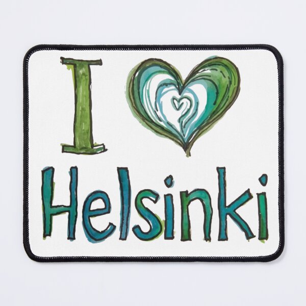 Item preview, I Love Helsinki designed and sold by PamLeeDesign.