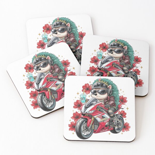 Item preview, Honda Sportbike - Turquoise Boba Tea Ride designed and sold by Hellulandia - no nää ny vaa o tämmöne.