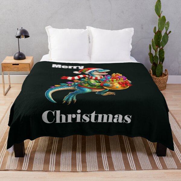 Item preview, Christmas Velociraptor Preschool Holiday Dinosaur Design designed and sold by annenambiro.