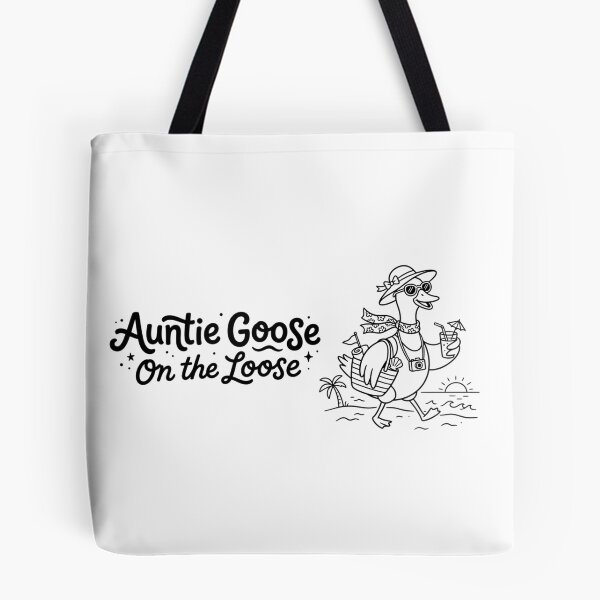 Item preview, Auntie Goose On The Loose Funny Aunt Gift designed and sold by Angie-Atelier.