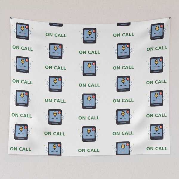 Item preview, On Call — Funny DevOps Alert Phone Design, Developer Gift designed and sold by QuirkyCartel.