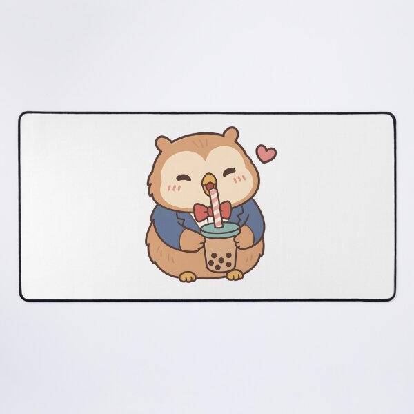 Item preview, Singing Owl Sips Boba Tea designed and sold by deag1e ⭐.