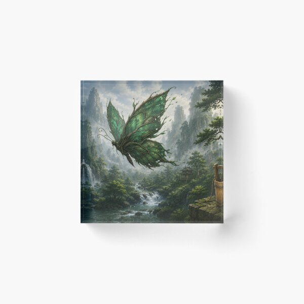 Item preview, Elemental Butterfly of the Woods designed and sold by Axokris.