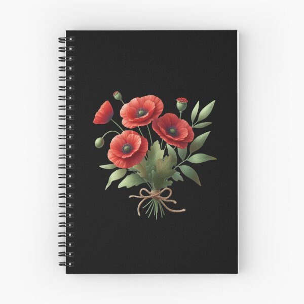 Item preview, Bouquet of Red Poppies designed and sold by Munsonlookfor.