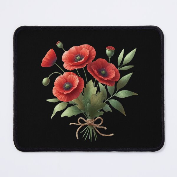 Item preview, Bouquet of Red Poppies designed and sold by Munsonlookfor.