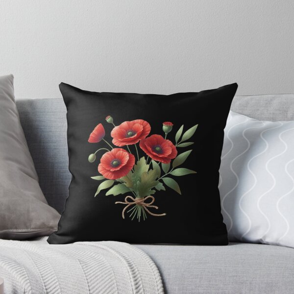 Item preview, Bouquet of Red Poppies designed and sold by Munsonlookfor.