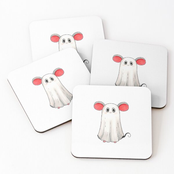 Item preview, Mouse dressed as a Ghost designed and sold by LittleMouseClub.