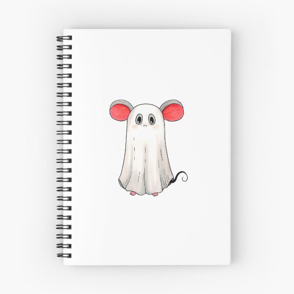 Item preview, Mouse dressed as a Ghost designed and sold by LittleMouseClub.