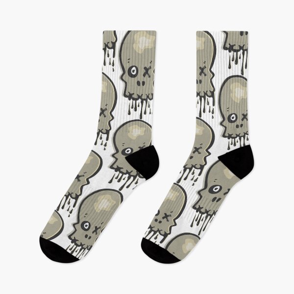Item preview, Dripping Skull Art - Edgy Meltdown Design designed and sold by badgersmerch.
