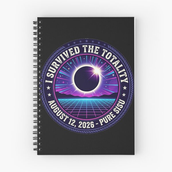 Item preview, I Survived The Totality - Solar Eclipse 2026 Sisu designed and sold by SisuPrintsCo.