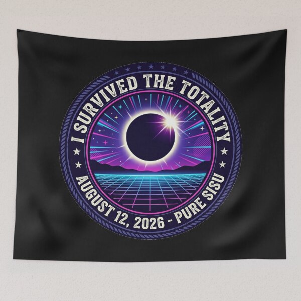 Item preview, I Survived The Totality - Solar Eclipse 2026 Sisu designed and sold by SisuPrintsCo.