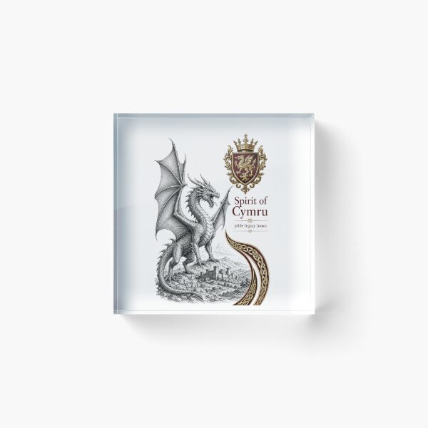 Item preview, Spirit of Cymru heraldic design designed and sold by thewandswant.