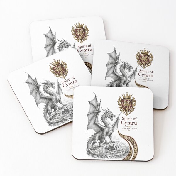 Item preview, Spirit of Cymru heraldic design designed and sold by thewandswant.
