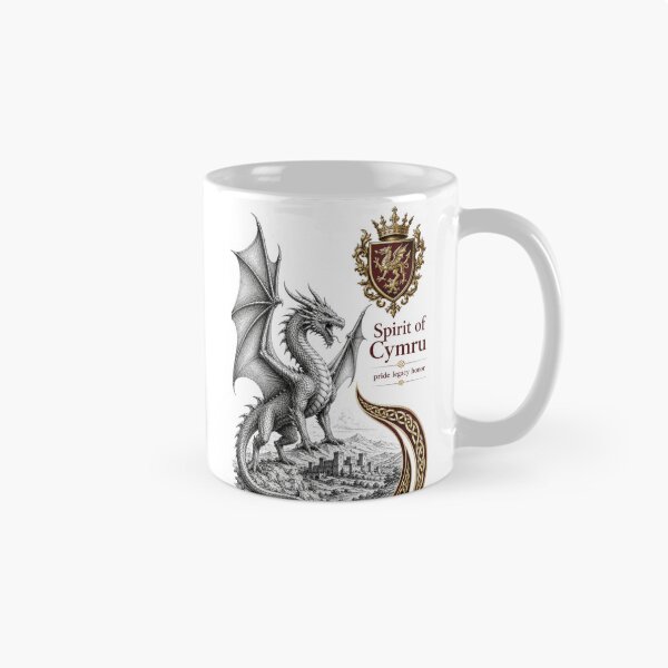 Item preview, Spirit of Cymru heraldic design designed and sold by thewandswant.