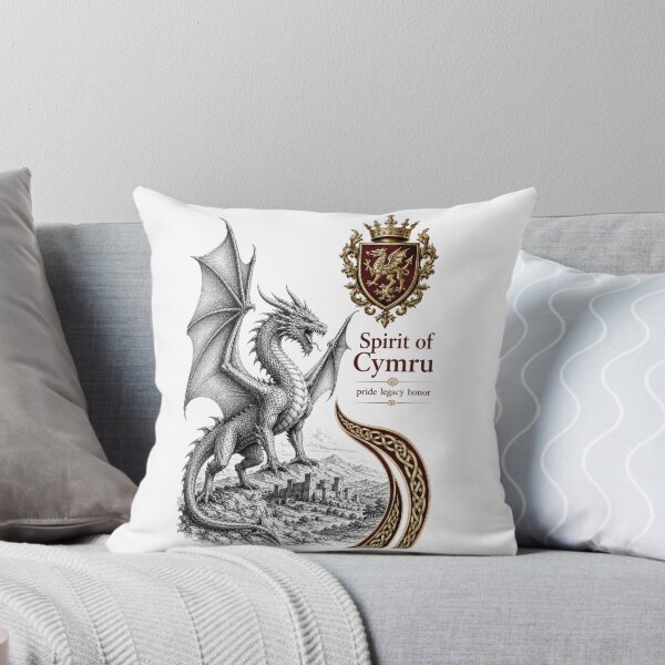 Item preview, Spirit of Cymru heraldic design designed and sold by thewandswant.