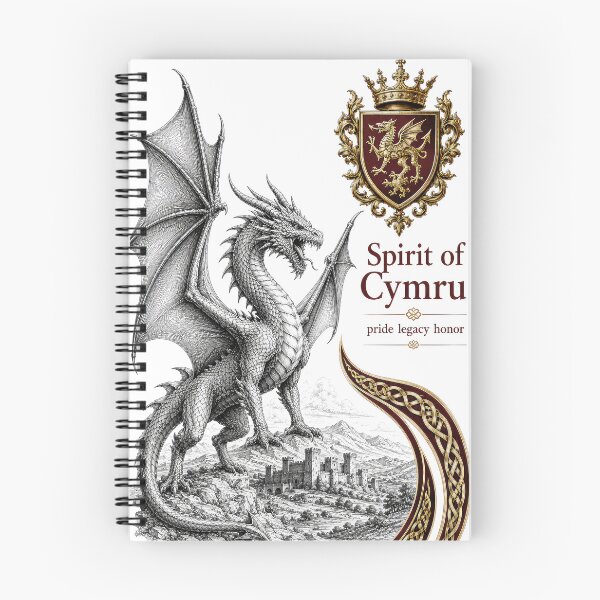 Item preview, Spirit of Cymru heraldic design designed and sold by thewandswant.