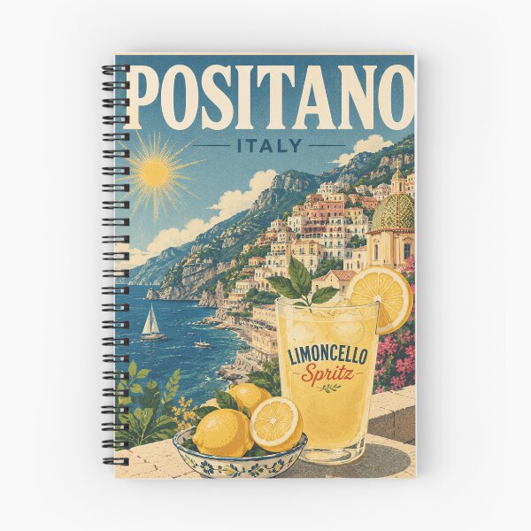 Item preview, Positano limoncello spritz paradise designed and sold by nirinalovell.