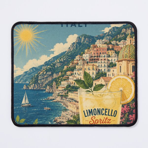 Item preview, Positano limoncello spritz paradise designed and sold by nirinalovell.