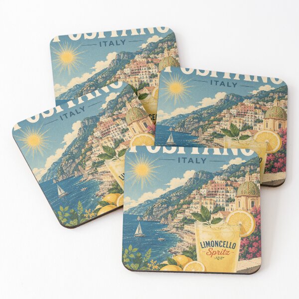 Item preview, Positano limoncello spritz paradise designed and sold by nirinalovell.
