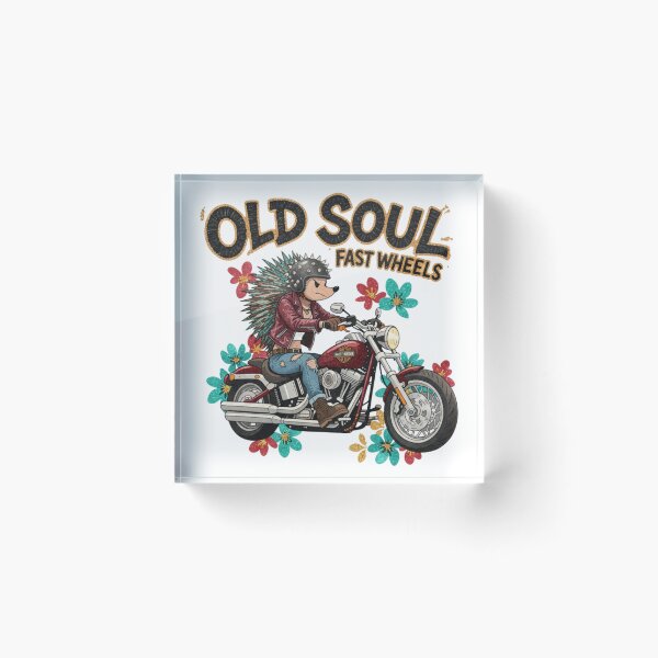 Item preview, Old Soul Fast Wheels - Custom Harley Ride designed and sold by Hellulandia - no nää ny vaa o tämmöne.