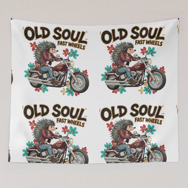 Item preview, Old Soul Fast Wheels - Custom Harley Ride designed and sold by Hellulandia - no nää ny vaa o tämmöne.