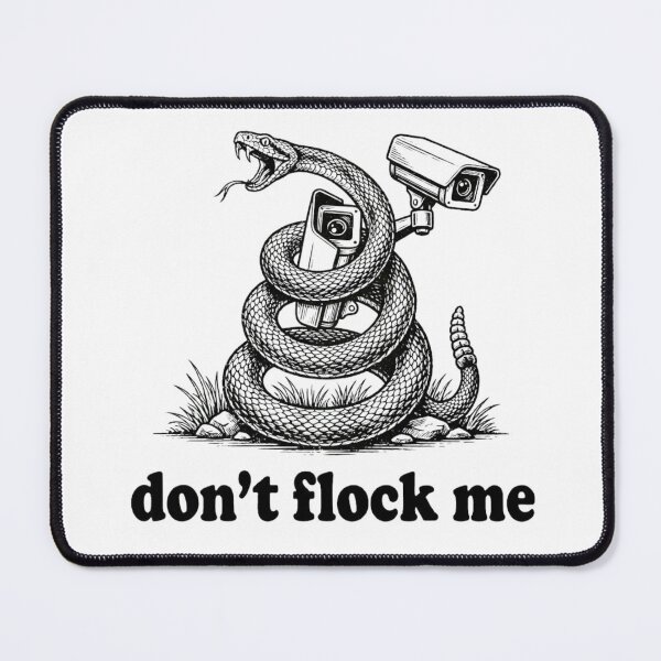 Item preview, Don't Flock Me Privacy Snake | Funny Liberty Rattlesnake Camera Graphic | Anti Surveillance Freedom Design designed and sold by bilal sibgui.