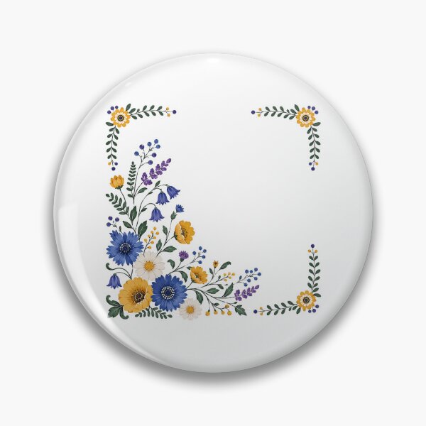 Item preview, Folk Art Flower Garden designed and sold by PetalGarden.