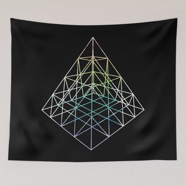 Item preview, Wireframe Pyramid - 3D Design designed and sold by RAWWR.