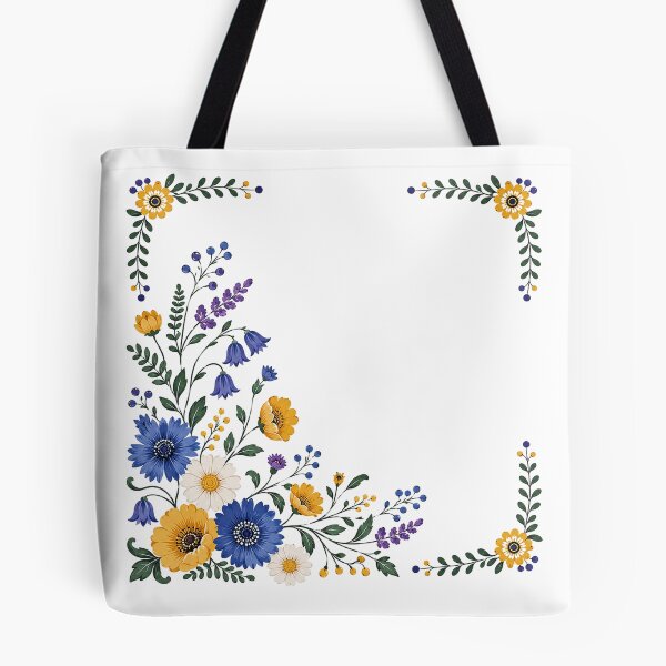 Item preview, Folk Art Flower Garden designed and sold by PetalGarden.