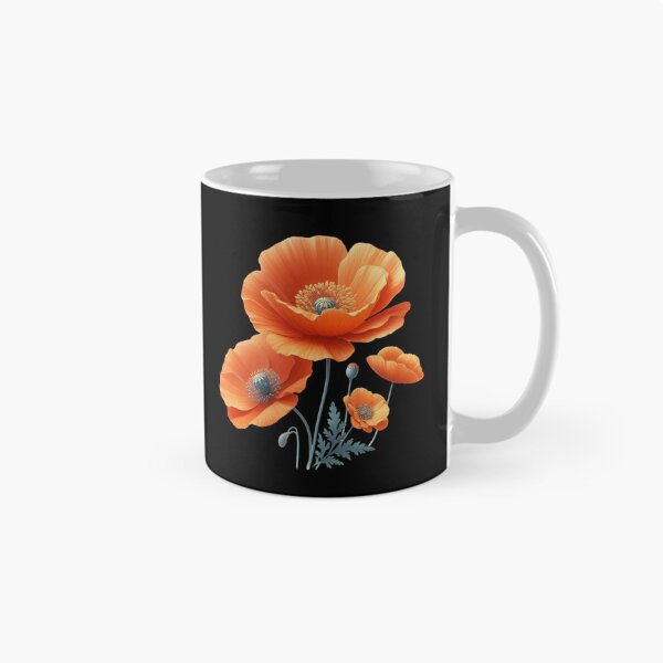 Item preview, Vibrant Orange Poppies designed and sold by Munsonlookfor.
