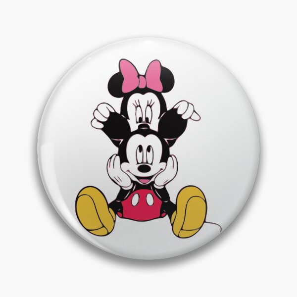 Item preview, Funny Minnie Mouse Leading Mickey Mouse by His Ears designed and sold by Magico Paco.