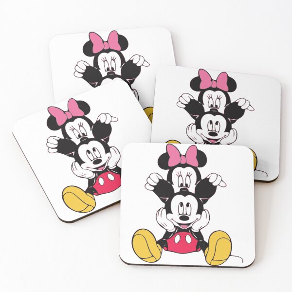 Item preview, Funny Minnie Mouse Leading Mickey Mouse by His Ears designed and sold by Magico Paco.